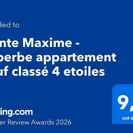 Maxime - Superbe Neuf Classe 4 Etoiles Apartment *