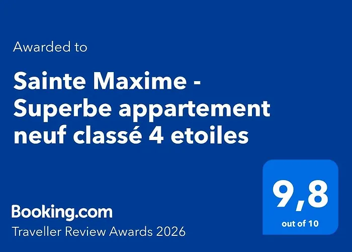 Maxime - Superbe Neuf Classé 4 Etoiles Apartamento *